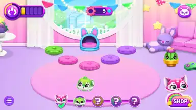 Screenshot von Fluvsies Merge Party 2