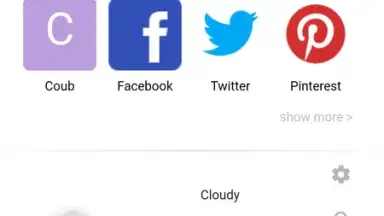 Screenshot von Bharat Browser 2