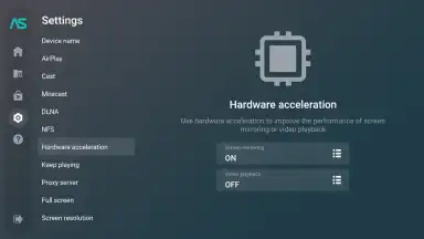 Screenshot von AirScreen 9