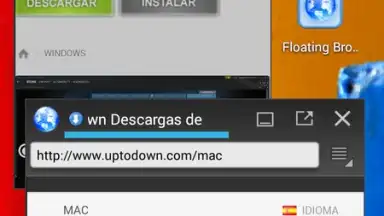 Screenshot von Floating Browser 1