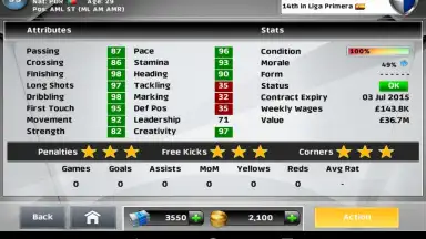 Screenshot von Champ Man 15 2
