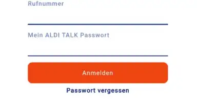 Screenshot von ALDI TALK Registration 6