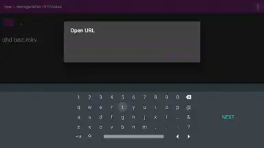 Screenshot von MPV Player 3