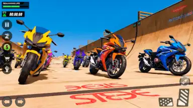 Screenshot von Mega Ramp Stunt - Bike Games 7