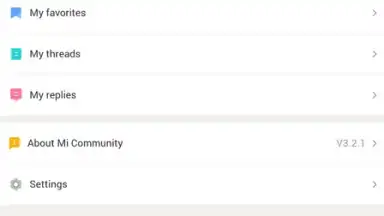 Screenshot von Xiaomi Community 4