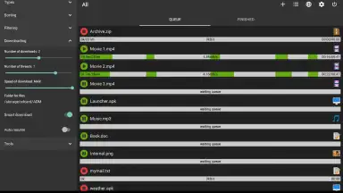 Screenshot von IDM Internet Download Manager 2