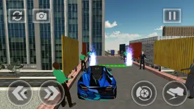 Screenshot von Hollywood Rooftop Car Jump 4