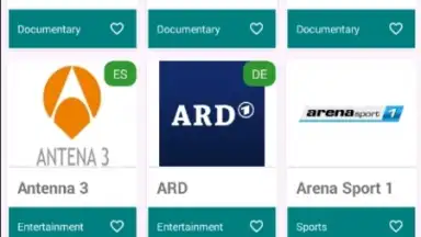 Screenshot von TVTAP 2
