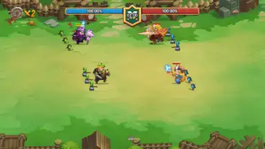 Screenshot von Magic Knights-Dragon Arena 4
