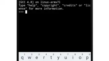Screenshot von QPython3 2