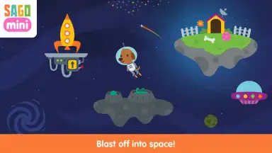 Screenshot von Sago Mini Space 4