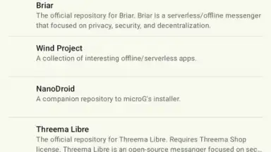 Screenshot von Droid-ify 6