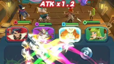 Screenshot von Valiant Tales: Puzzle RPG 2