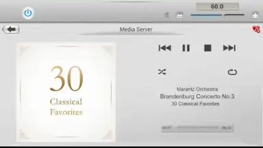 Screenshot von Marantz Remote App 16