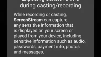 Screenshot von Screen Stream over HTTP 1