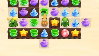Screenshot von Angry Birds Match 11