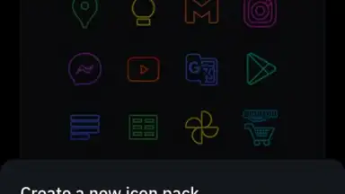 Screenshot von Icon Pack Studio 4