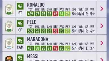 Screenshot von FUT Card Builder 20 8