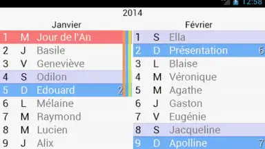 Screenshot von The Calendar 5