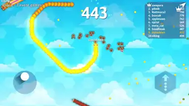 Screenshot von Snake.io 16