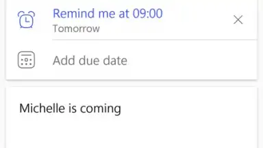 Screenshot von Microsoft To-Do 3