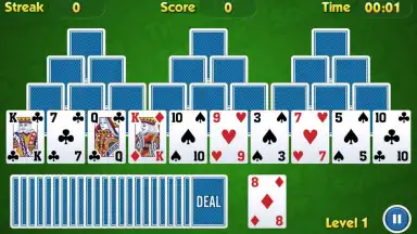 Screenshot von TriPeaks Solitaire Challenge 5