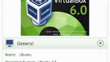 Screenshot von VirtualBox Manager 6