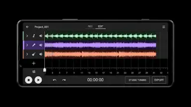 Screenshot von Sony Music Pro 4