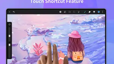 Screenshot von HiPaint 9
