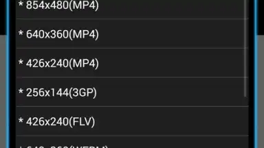 Screenshot von TubeMate YouTube Downloader 8