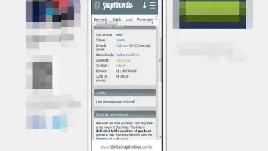 Screenshot von PopMundo Unofficial App 1