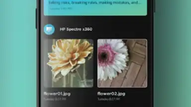 Screenshot von HP QuickDrop 1