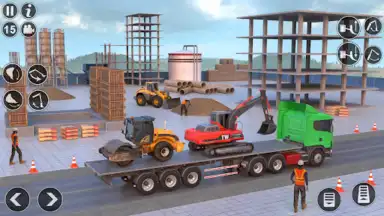 Screenshot von Road Construction Simulator 3D 1