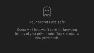 Screenshot von Opera Mini beta 5