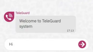 Screenshot von TeleGuard 5