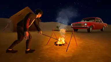 Screenshot von Long Drive Road Trip Games 3D 3