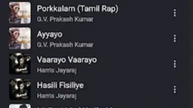 Screenshot von FLAC Music 2