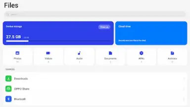 Screenshot von ColorOS My Files 18