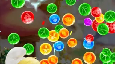 Screenshot von Smurfs Bubble Story 3