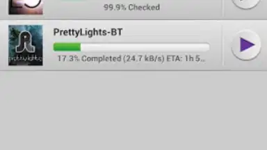 Screenshot von BitTorrent 1