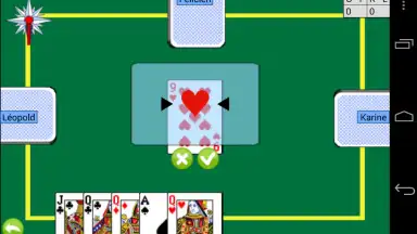 Screenshot von Belote Online 8