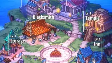 Screenshot von Knights of Pen and Paper 3 11