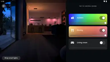Screenshot von Philips Hue 3