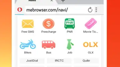 Screenshot von India Browser 6