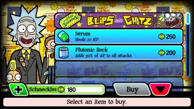 Screenshot von Pocket Mortys 2