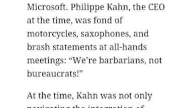 Screenshot von Instapaper 3