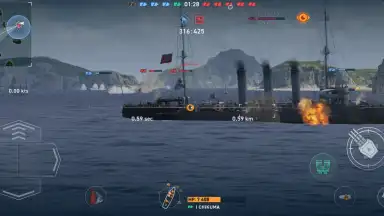Screenshot von World of Warships Blitz 7