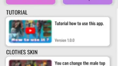 Screenshot von Skin Tools Config Pro 4