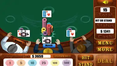 Screenshot von World Blackjack 1