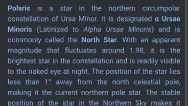 Screenshot von Stellarium Mobile 13